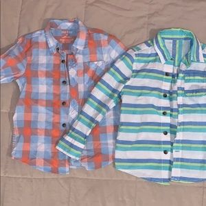 Girls button up shirts